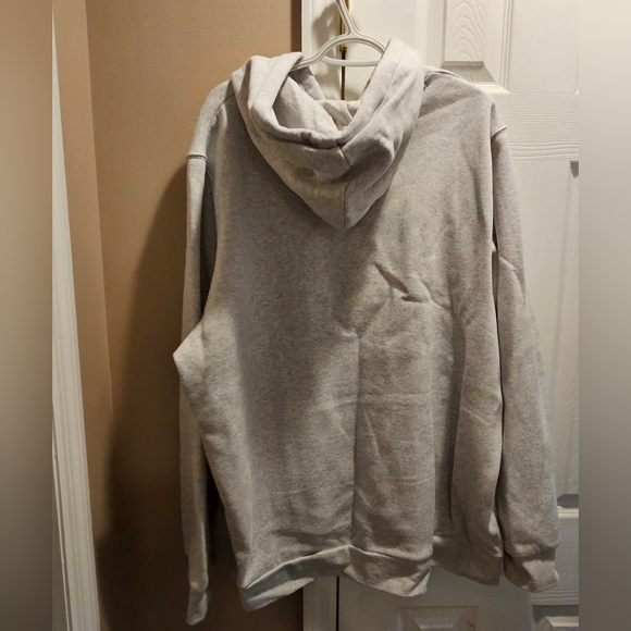 Under Armour Light Gray Men's Hoodie XXL pre-owned - Picture 3 of 4